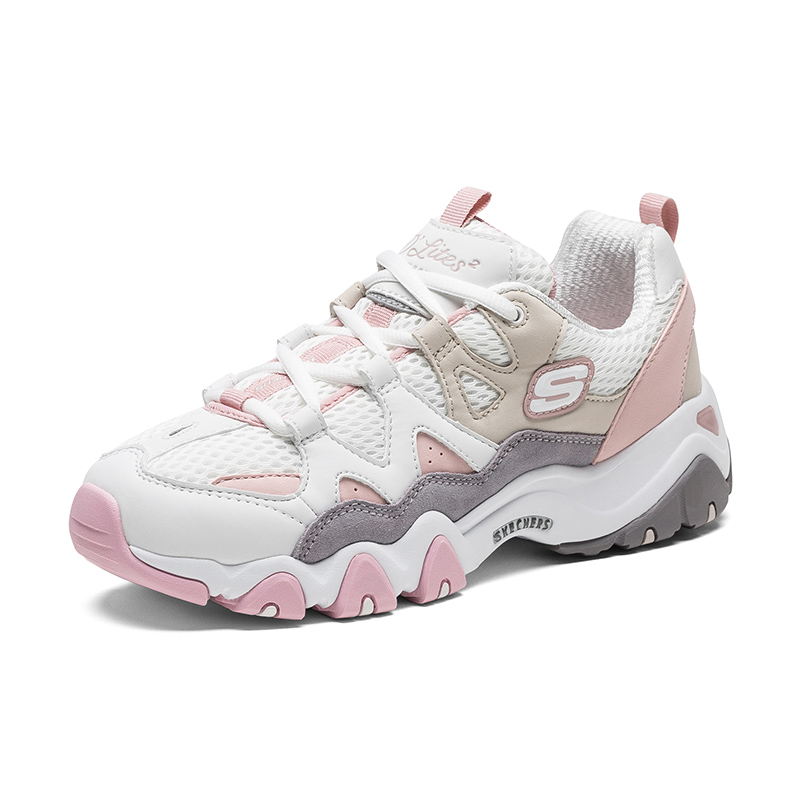 Skechers斯凯奇 NEXT乐华七子同款D'lites男女运动鞋