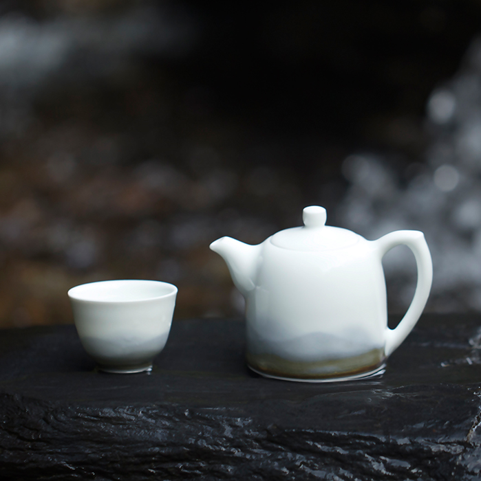 山水间 远山茶具套装 景德镇礼物