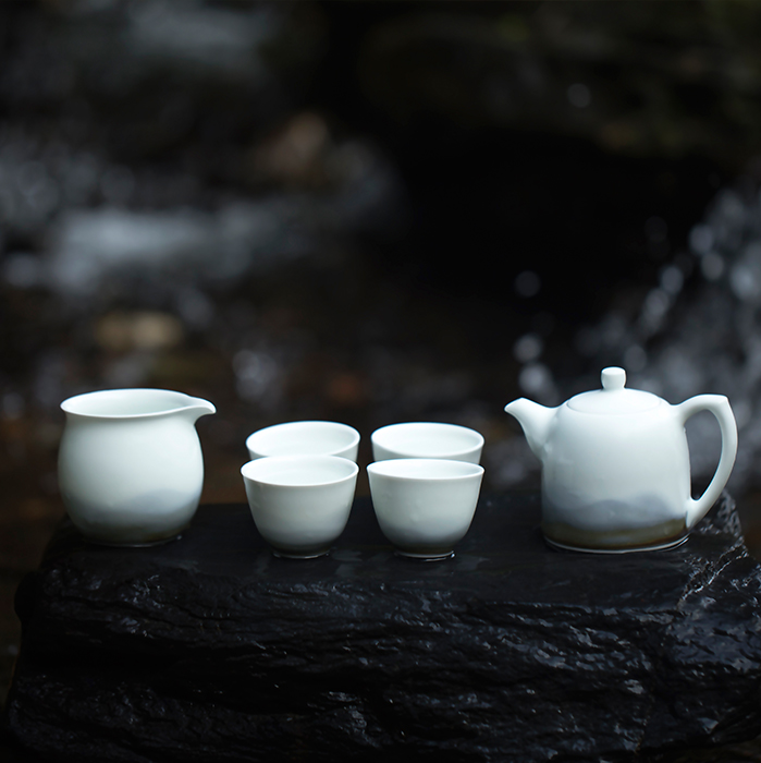 山水间 远山茶具套装 景德镇礼物
