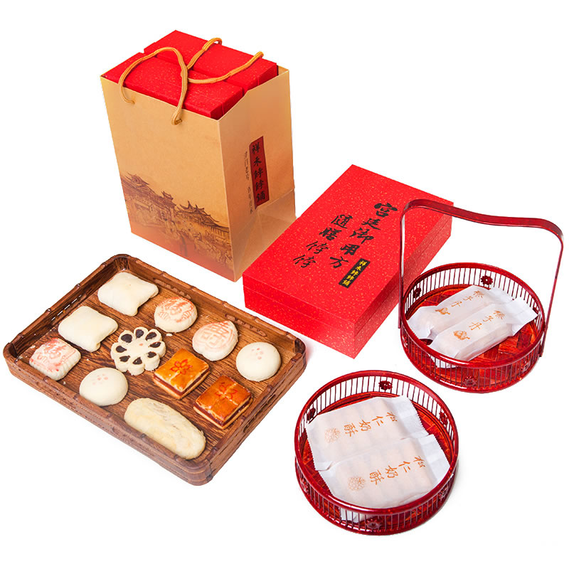 鸿宝祥禾 宫廷随膳饽饽中秋礼盒