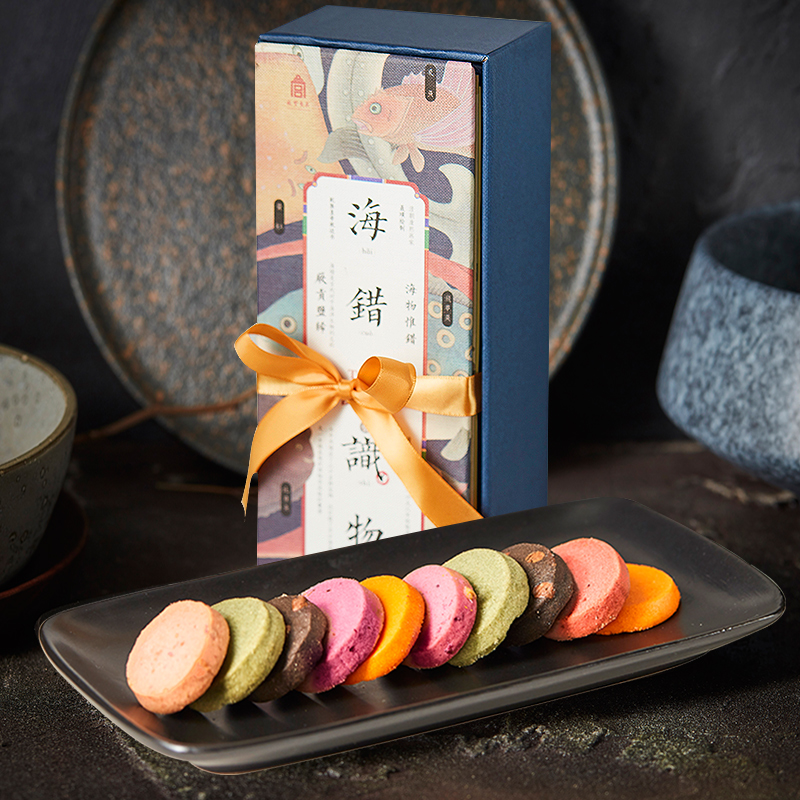朕的心意 故宫食品 海错识物曲奇饼干150g