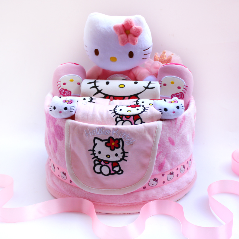 hello kitty新生儿纯棉婴儿礼盒