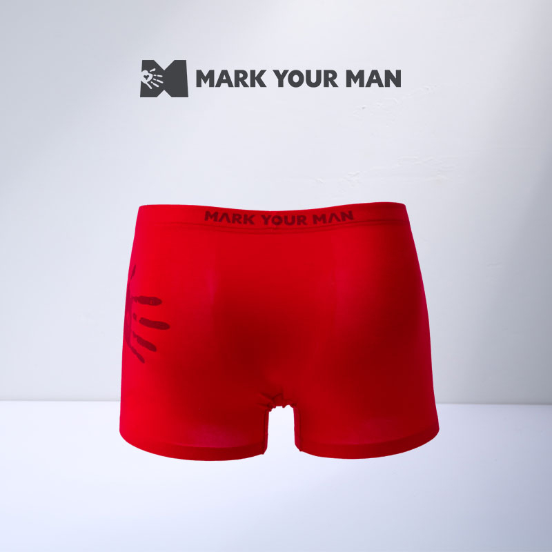 MARK YOUR MAN 新年红色结婚本命年内裤礼盒装