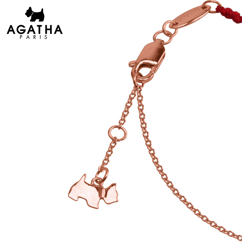 AGATHA 幸运红绳手链