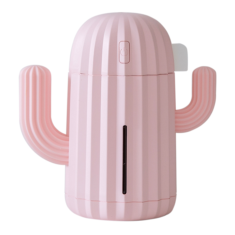 仙人掌加湿器 粉嫩小清新