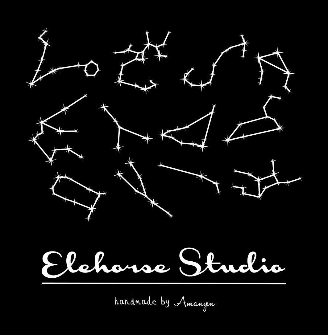 Elehorse Studio 香薰蜡烛 Scented Candle No.12 星座系列