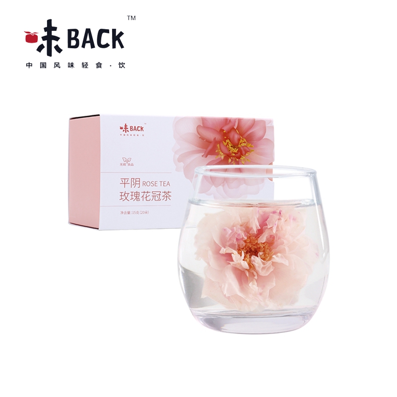 味BACK | 平阴玫瑰花冠茶 20朵/盒